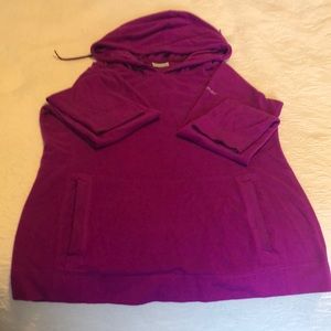 Columbia Sportswear fleece pull over Medium magenta cozy
